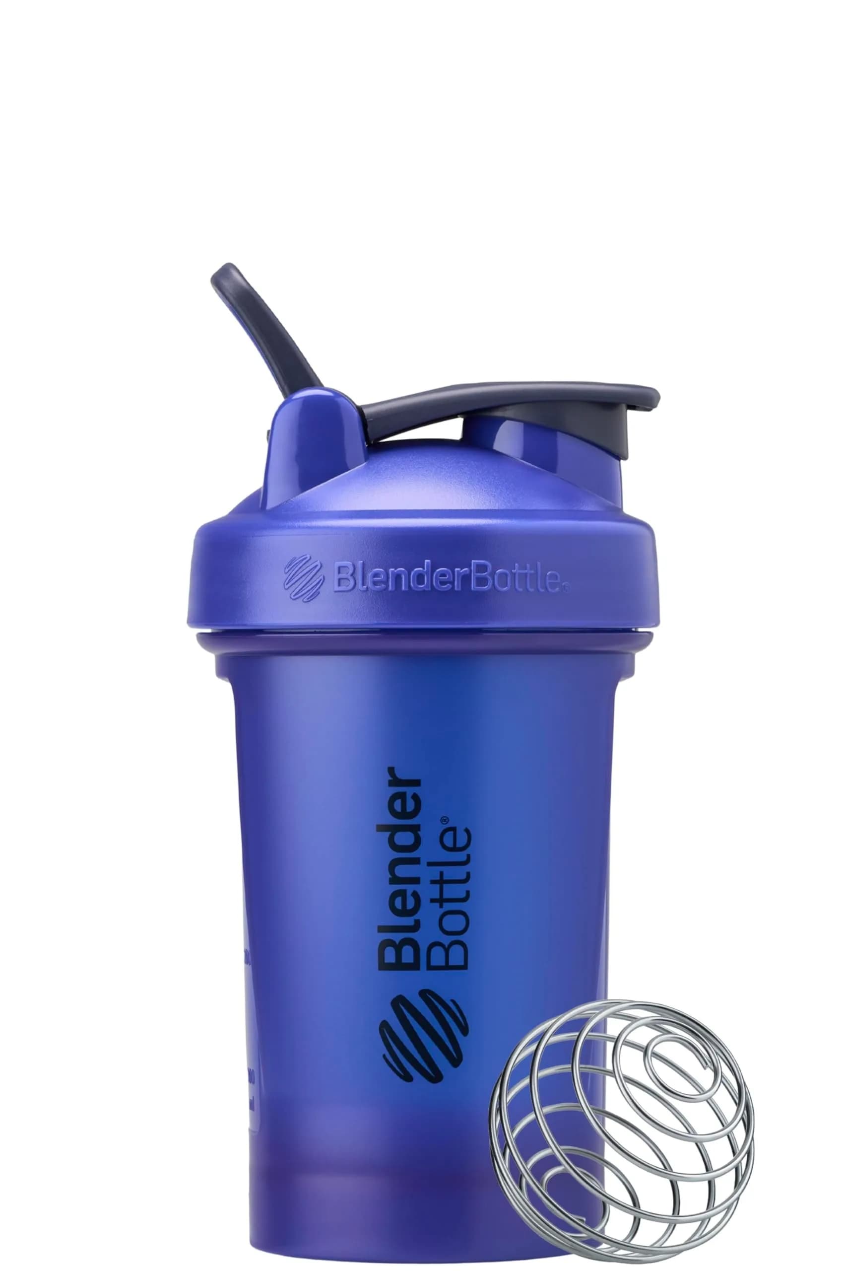 BlenderBottle Classic V2 Shaker Bottle with BlenderBall Whisk, 20-Ounce Capacity, Reflex Blue - view 3