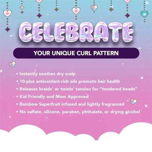 MAGICAL TRESSES Afro Unicorn Scalp Serum 3 Pack | Frizz Control & Hair Nourishment for Women & Kids thumbnail 6