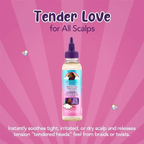 MAGICAL TRESSES Afro Unicorn Scalp Serum 3 Pack | Frizz Control & Hair Nourishment for Women & Kids thumbnail 5