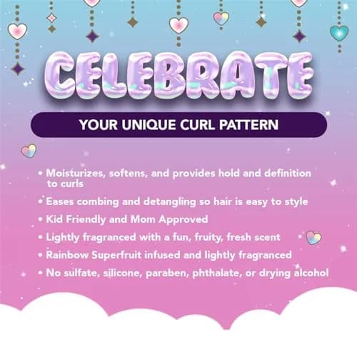 MAGICAL TRESSES Afro Unicorn Curl Cream 4 Fl Oz (3 Pack) | Defines & Softens Curly, Coily, Wavy Hair thumbnail 4
