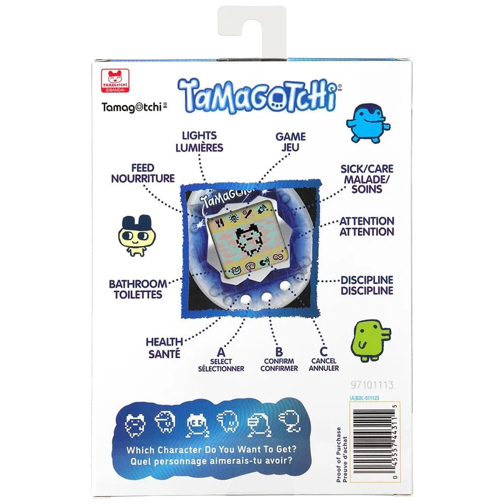 Tamagotchi Original Celebration Y3K Electronic Pet with Translucent Cover Case | Ages 8+ (1.75 x 0.75 x 2.13 inches) - view 6