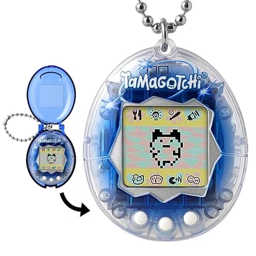 Tamagotchi Original Celebration Y3K Electronic Pet with Translucent Cover Case | Ages 8+ (1.75 x 0.75 x 2.13 inches) thumbnail 1