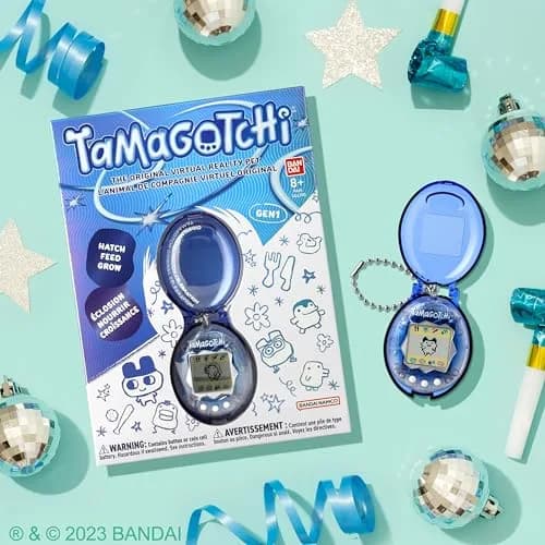 Tamagotchi Original Celebration Y3K Electronic Pet with Translucent Cover Case | Ages 8+ (1.75 x 0.75 x 2.13 inches) thumbnail 2