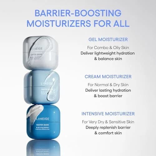 LANEIGE Water Bank Blue Hyaluronic Acid Cream 0.67 Fl Oz | Deep Hydration & Skin Barrier thumbnail 8