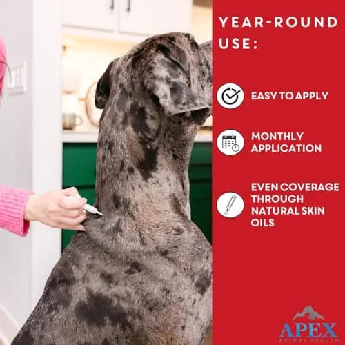 APEX ANIMAL HEALTH Apex Plus Flea & Tick Prevention for XL Dogs 89-132 lbs | 3-Month Supply thumbnail 6