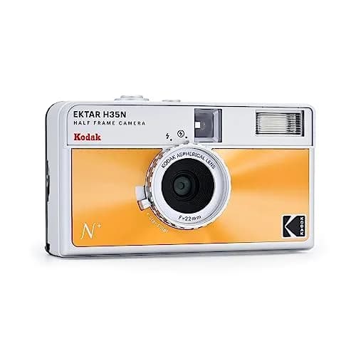 Kodak EKTAR H35N Half Frame Film Camera Bundle with Kodak Ultramax 400/24EXP 35mm Roll Film | Sharp Glass Lens & Star Filter (200g) thumbnail 4