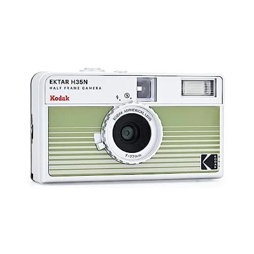 Kodak EKTAR H35N Half Frame Film Camera Bundle with Kodak Ultramax 400/24EXP 35mm Roll Film | Vintage Camera for Film Photography thumbnail 4