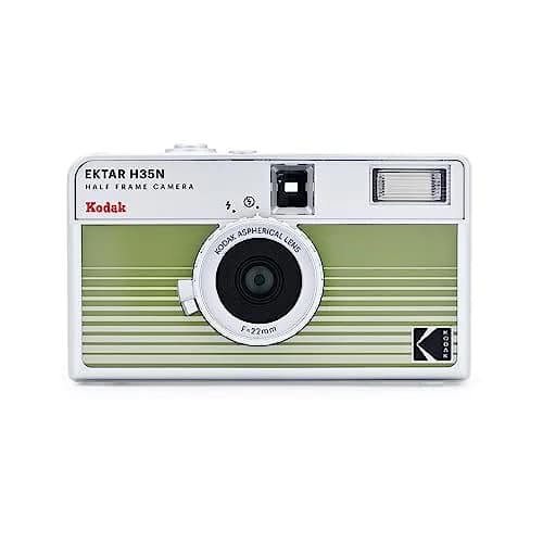 Kodak EKTAR H35N Half Frame Film Camera Bundle with Kodak Ultramax 400/24EXP 35mm Roll Film | Vintage Camera for Film Photography thumbnail 2