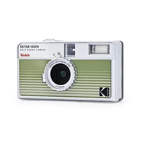 Kodak EKTAR H35N Half Frame Film Camera Bundle with Kodak Ultramax 400/24EXP 35mm Roll Film | Vintage Camera for Film Photography thumbnail 3