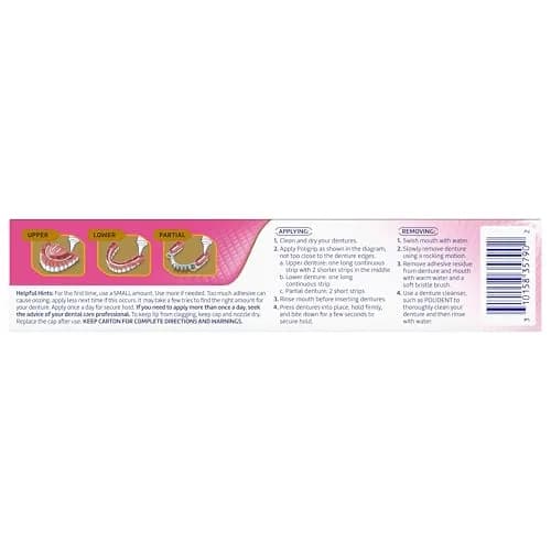 Poligrip Denture Adhesive Power Max Hold Plus Comfort | 4 Tubes 2.2 Oz Each thumbnail 9