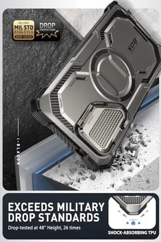 i-Blason Armorbox Case for Galaxy S24 Ultra 6.8 Inch (2024 Release) with MagSafe Stand & Screen Protector | Military-Grade Protection thumbnail 3