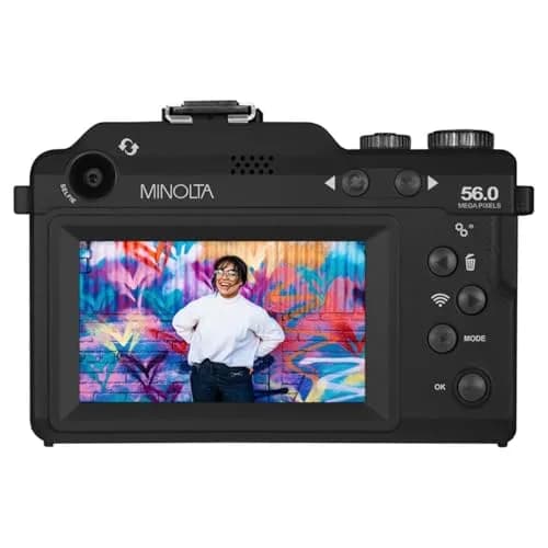 Minolta MND65 56MP Digital Camera 32GB Kit | 4K 60FPS Video, 18X Zoom, Dual-Lens Selfie thumbnail 5