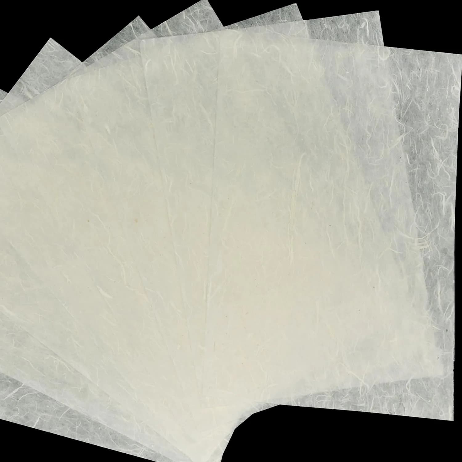 Phaicoilo Mulberry Paper Sheets for Decoupage & Crafts, 50 Sheets A4 (21x30cm) | Acid-Free, Printable Washi Rice Paper