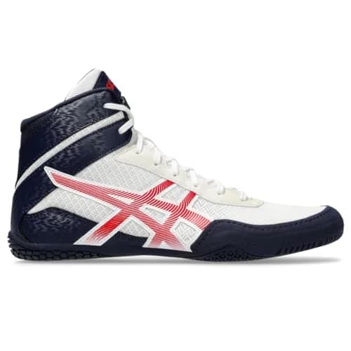 ASICS Men's MATCONTROL 3 Wrestling Shoes, US 10 (Medium), White/Classic Red thumbnail 8