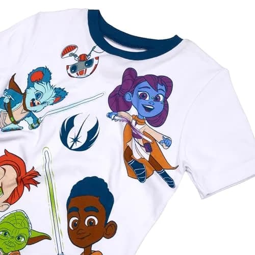 STAR WARS Boys' 2-Piece Snug-fit Cotton Pajama Set, Fighter Pilot Luke, Size 10 thumbnail 3