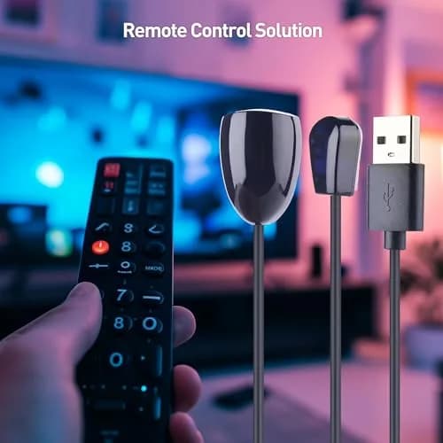 Cable Matters Infrared Remote Extender Cable, IR Repeater Kit, 15ft | Extends IR signals up to 15ft for home theater control thumbnail 2