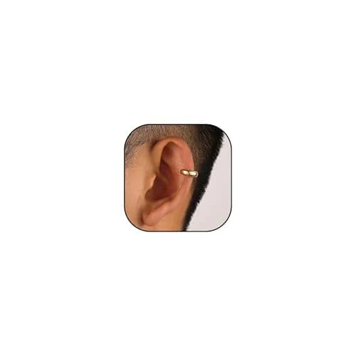 KummerSaprk Ear Cuffs Non Piercing Chunky Gold Fake Earrings Adjustable | Trendy Cartilage Jewelry thumbnail 1