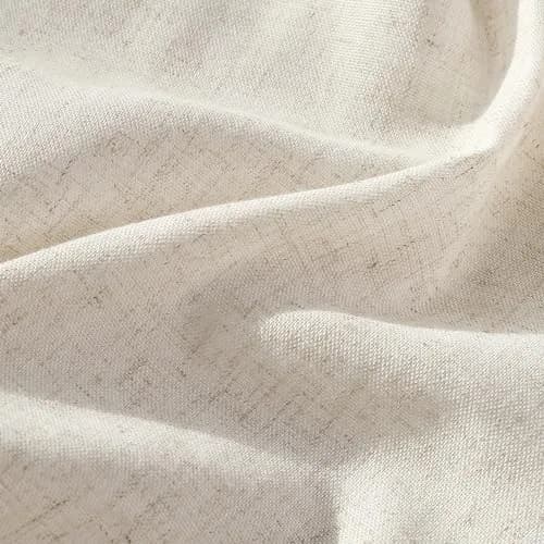 Aersas Cream Beige Linen Curtains 203cm (72 Inches) Long 2 Panels Set | Light Filtering Pinch Pleated Drapes for Living Room & Bedroom thumbnail 5