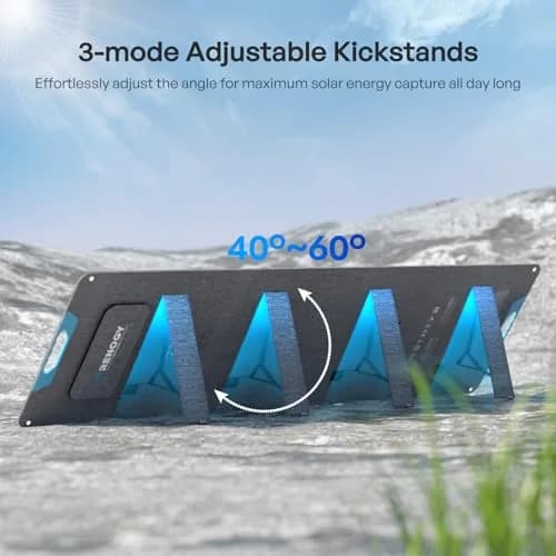 Renogy 200W Portable Solar Panel for Power Stations | 25% Efficiency, Lightweight & Foldable thumbnail 9