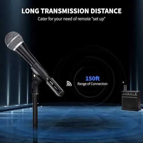 POGOLAB Wireless Microphone Transmitter Receiver 2.4Ghz | Long Range, Rechargeable, 48V Phantom Power thumbnail 4