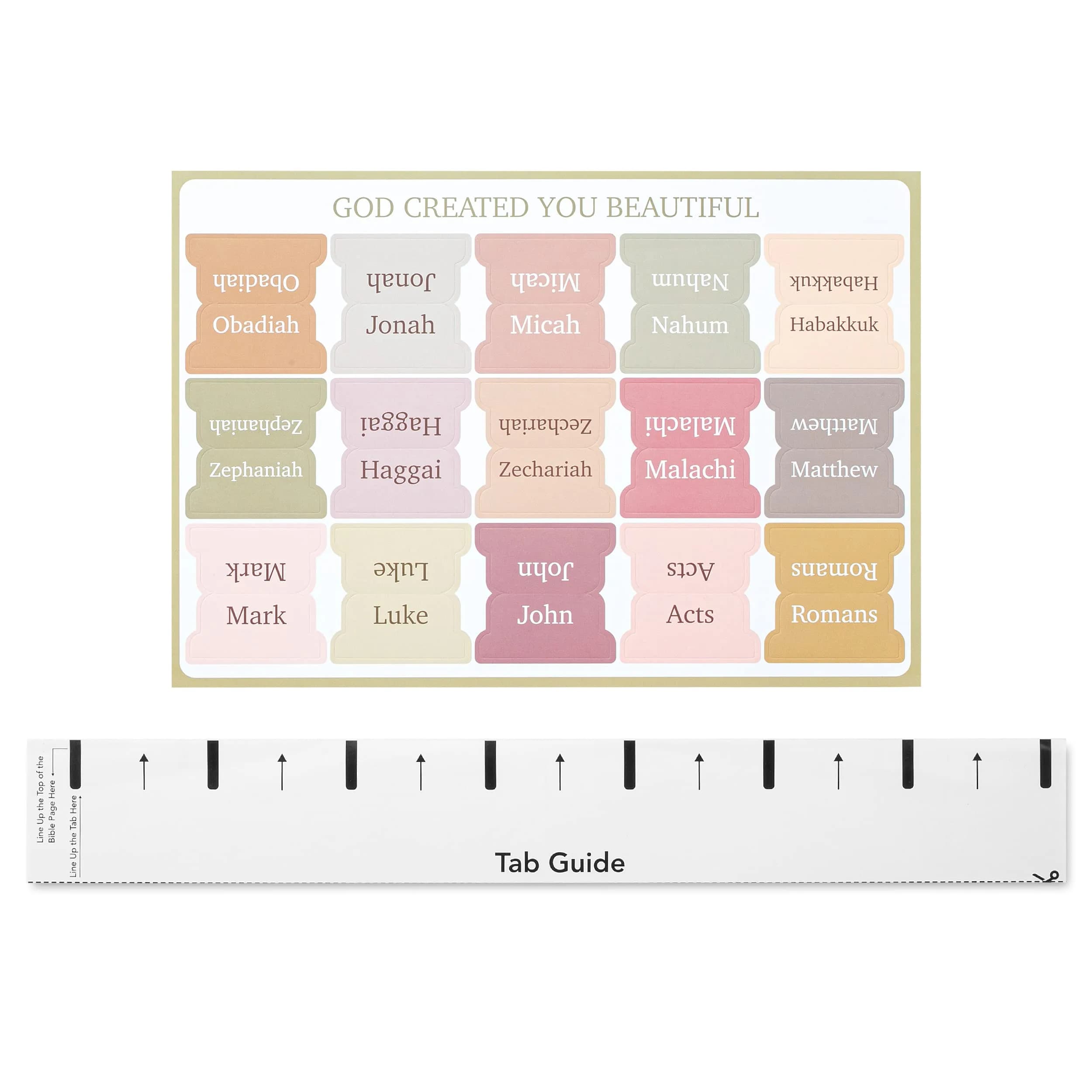 Mr. Pen Boho Bible Tabs & Bookmarks Set (75 Tabs, 2 Bookmarks) — USA Import - view 8