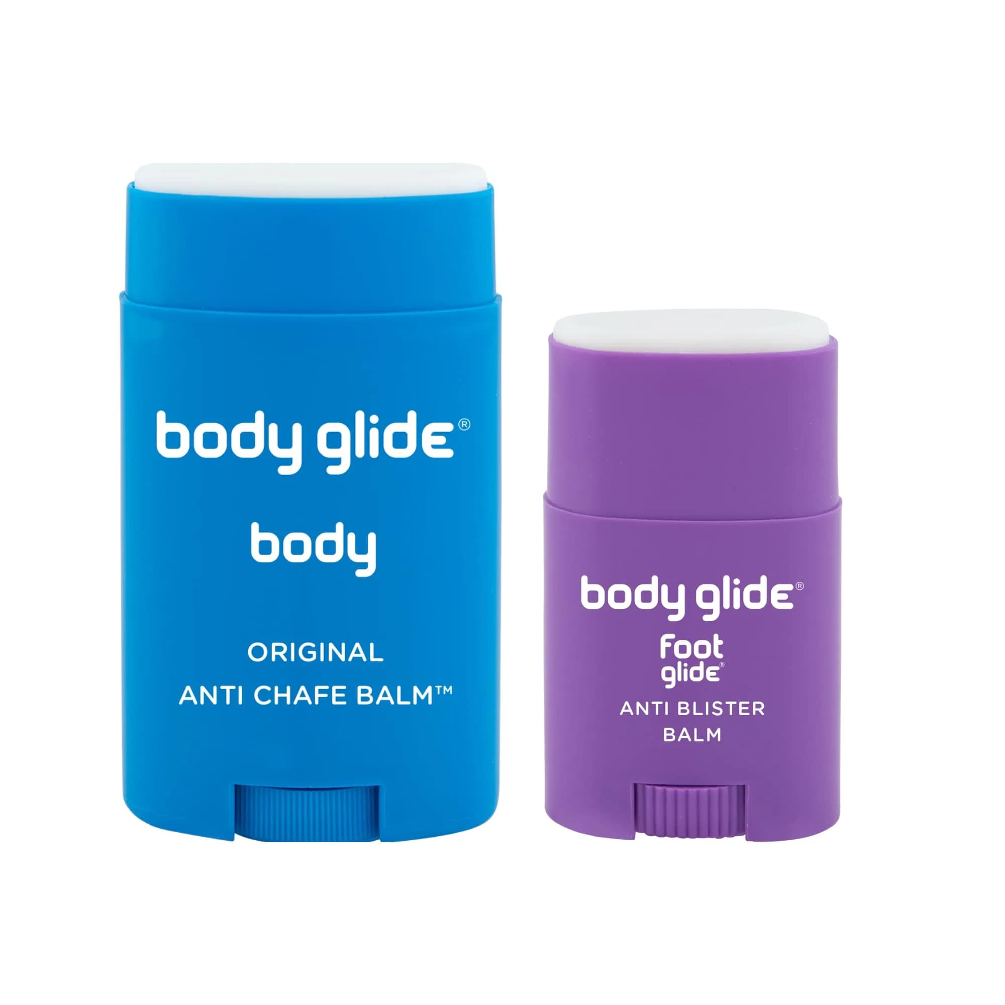 Body Glide Original Anti-Chafe Balm Stick 44ml & Foot Glide 22ml Gift Set for Skin Protection - main product image