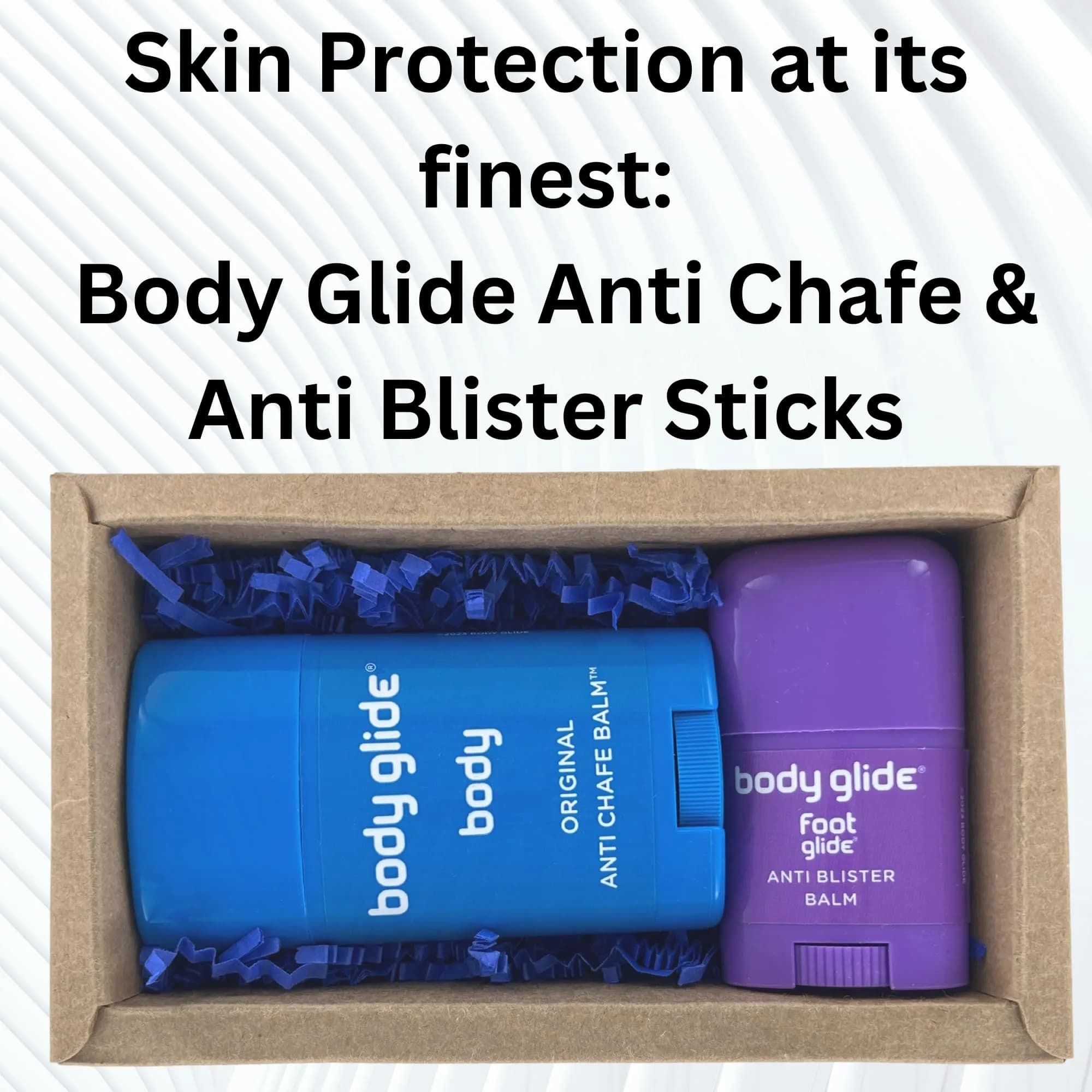 Body Glide Original Anti-Chafe Balm Stick 44ml & Foot Glide 22ml Gift Set for Skin Protection - view 3