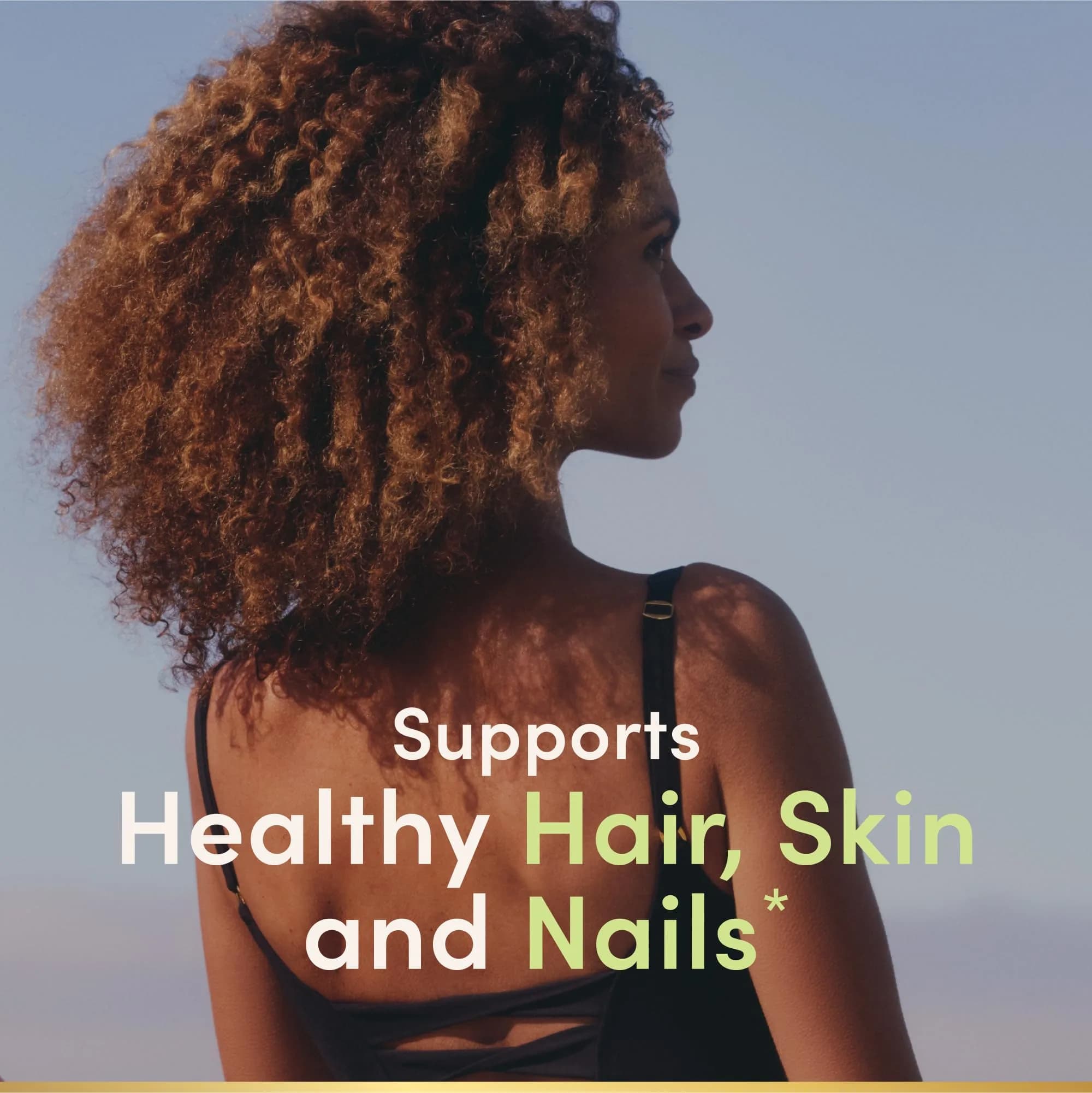 Nature's Bounty Biotin Hair Skin and Nails Vitamins 10000mcg 180 Count Softgels | Supports Healthy Hair Skin Nails & Energy Metabolism - view 2