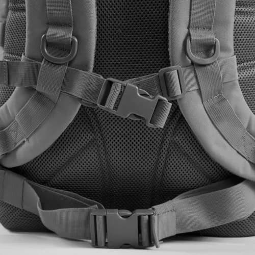 HIGHLAND TACTICAL Foxtrot 38L Large Tactical Backpack for Men & Women | Durable Hiking Travel Laptop Backpack with Organizer Pockets, MOLLE Daypack with Waist Belt for Everyday Carry, Camping, Work thumbnail 5