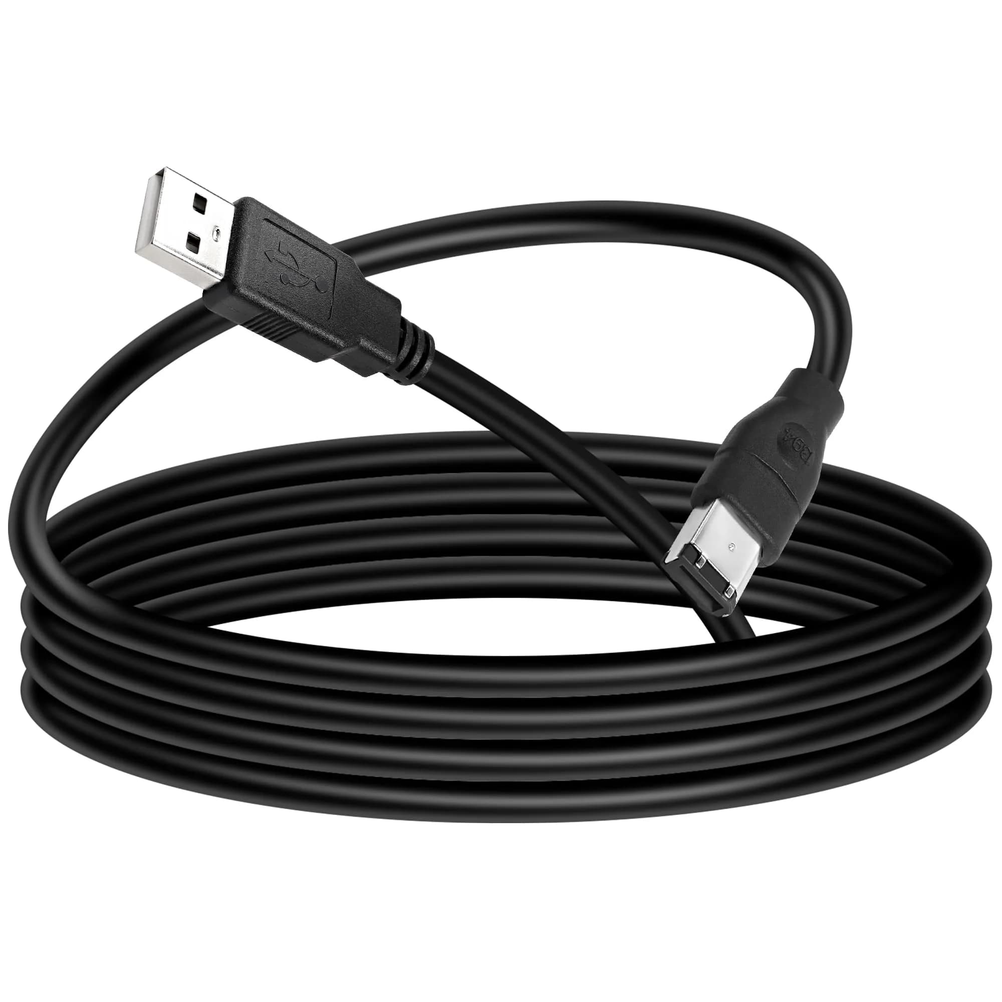 MEIRIYFA Firewire 1394 6-Pin to USB 2.0 Adapter Cable 1.8M | High-Speed Data Transfer for Printers, Scanners, Cameras — 180 cm