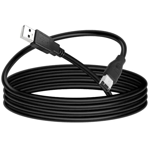 MEIRIYFA Firewire 1394 6-Pin to USB 2.0 Adapter Cable 1.8M | High-Speed Data Transfer for Printers, Scanners, Cameras thumbnail 1