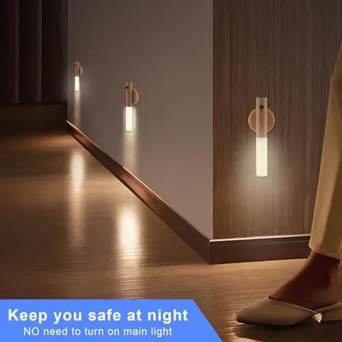 LANDGOO Motion Sensor Wall Sconce | Rechargeable Night Light with PIR Sensor, Warm White thumbnail 8