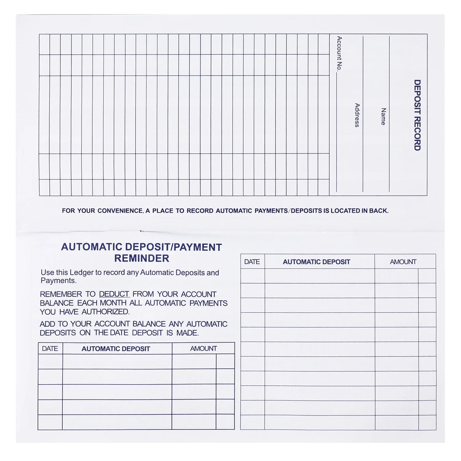 CASMONAL Check Registers for Personal Checkbooks (12-Pack) | Log Transactions & Track Payments - view 4
