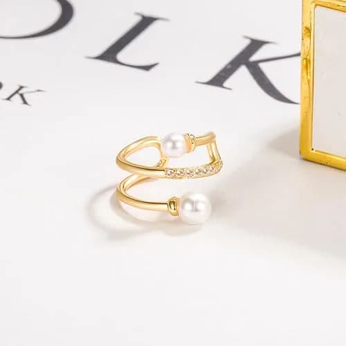 KummerSaprk Ear Cuffs Non Piercing Chunky Gold Fake Earrings Adjustable | Trendy Jewelry for Women thumbnail 4