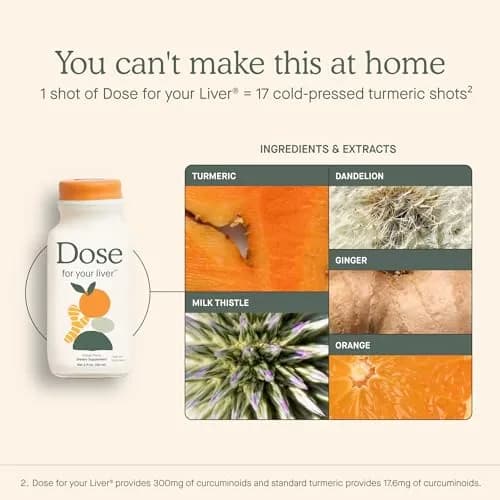 Dose for Your Liver Cleanse Detox & Repair Liquid 1420ml (48 Fl Oz) | Clinically-Backed Liver Support thumbnail 2