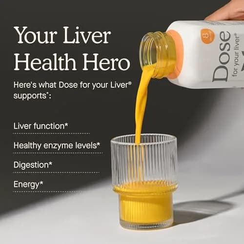 Dose for Your Liver Cleanse Detox & Repair Liquid 1420ml (48 Fl Oz) | Clinically-Backed Liver Support thumbnail 3