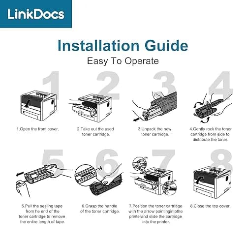 LinkDocs 147A Toner Cartridge Black (10,500 Pages) | High-Quality Laser Printer Toner for HP Enterprise thumbnail 4