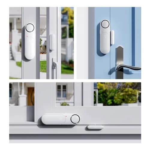 METAK 2-Pack Door and Window Alarm with Remote | Loud 120dB Alerts for Home Security thumbnail 6