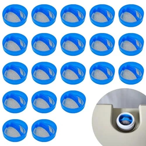 Aswewamt 20 Pcs Washer Water Inlet Valve Filter Screen Steel Mesh Repair Kit | 20mm x 6mm thumbnail 1