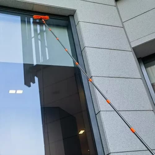 Tockrop High Reach Dusting Kit with 14 ft Extension Pole & 3 Duster Heads | Cleans Up to 20 ft High thumbnail 6