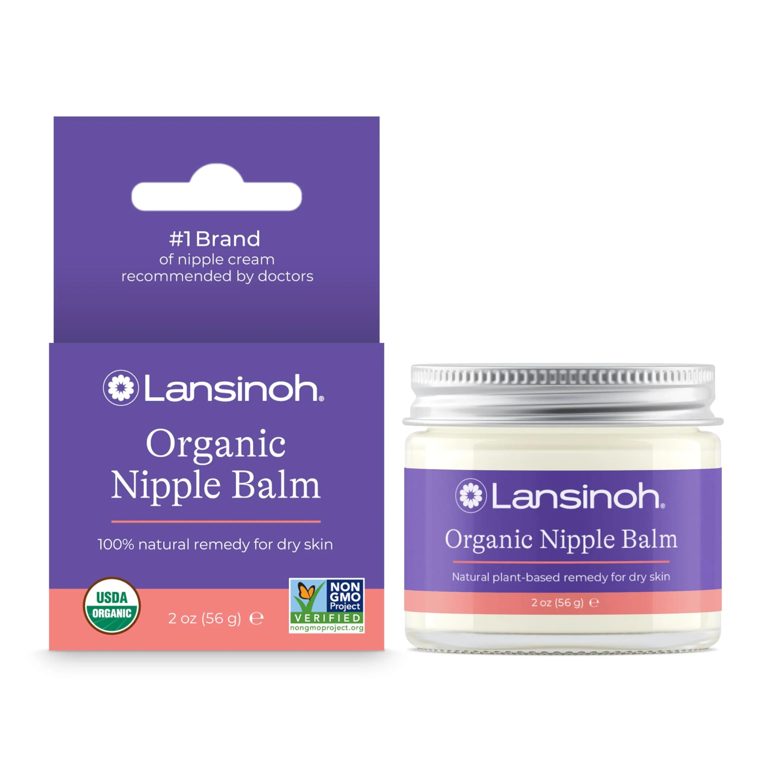 Lansinoh Organic Nipple Balm for Breastfeeding Mothers | USDA Certified Organic - main product image
