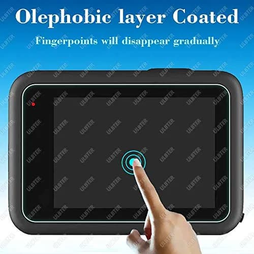 ULBTER Screen Protector for Insta360 Ace Pro Camera 6 Pcs | Anti-Scratch 9H Tempered Glass, HD Clarity thumbnail 4