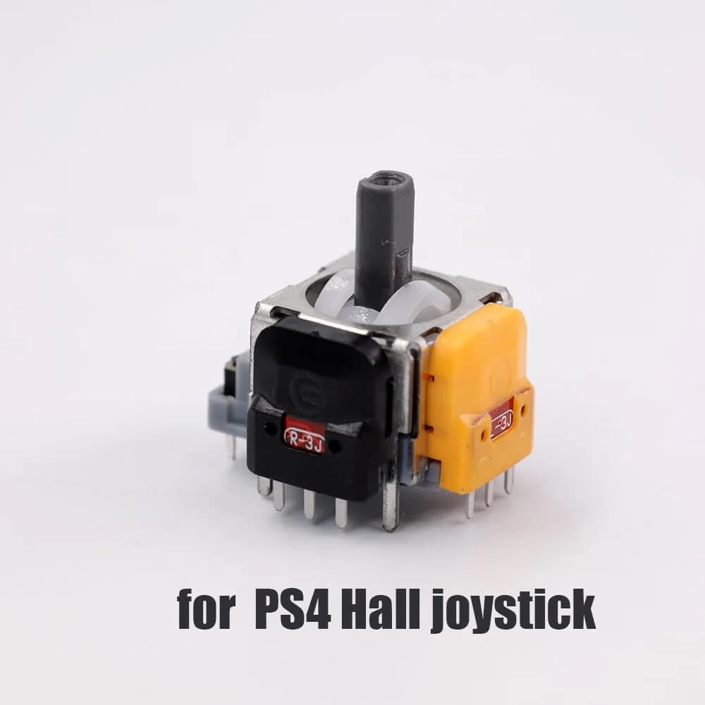 NSLikey Hall Effect 3D Analog Sensor Joystick Module 2pcs Yellow | Enhanced Durability for PS4 Controllers - view 2
