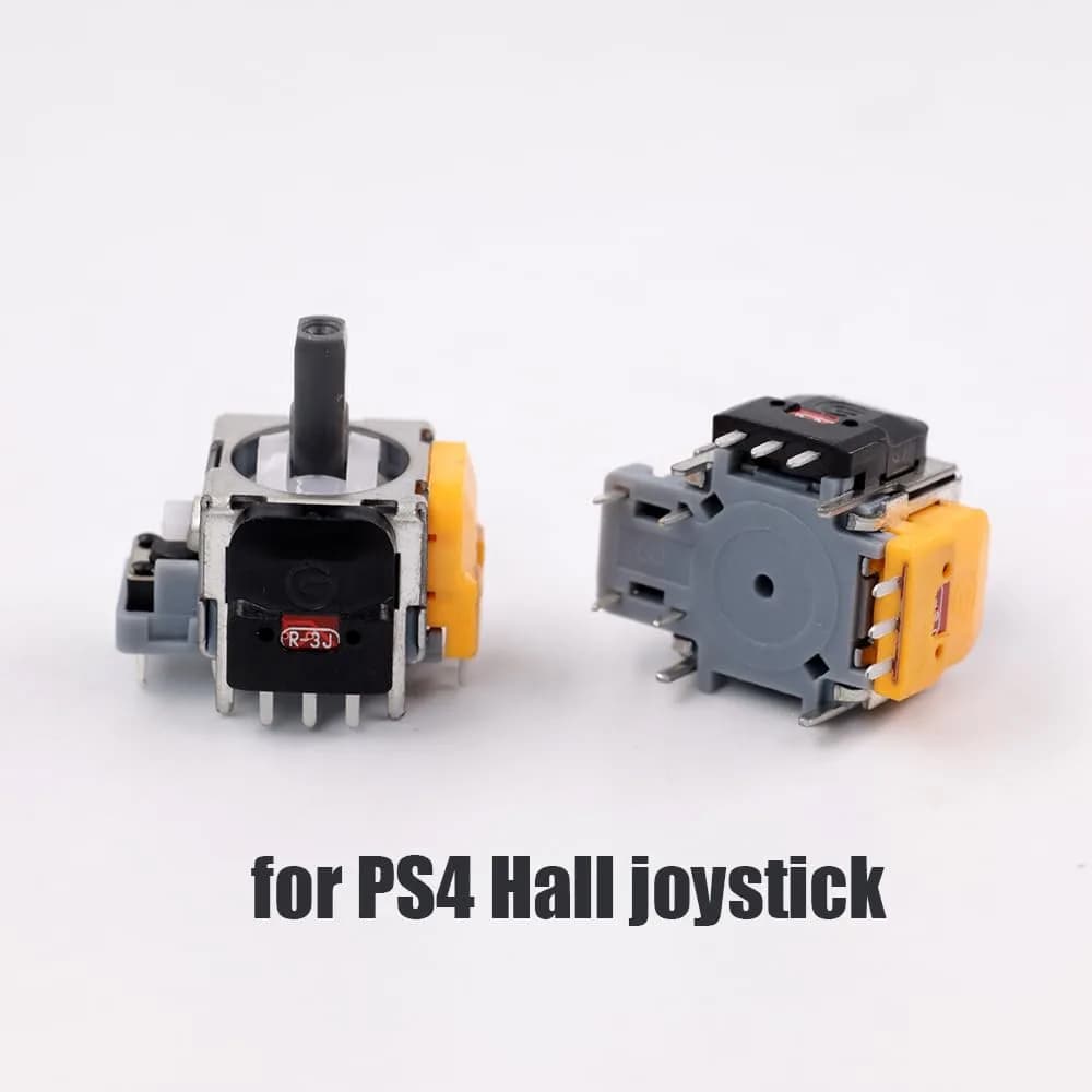 NSLikey Hall Effect 3D Analog Sensor Joystick Module 2pcs Yellow | Enhanced Durability for PS4 Controllers - view 3