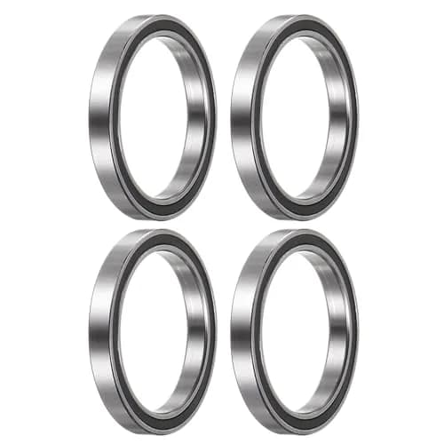uxcell Deep Groove Ball Bearing 25x32x4mm Double Sealed Chrome Steel | Low Noise, High Support thumbnail 1