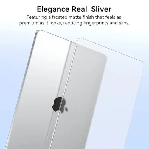 EooCoo Case for MacBook Air 15 inch | Ultra Clear Matte Cover with Precise Fit thumbnail 2