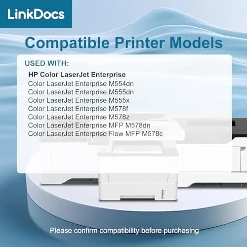 LinkDocs 212X Black Toner Cartridge 13000 Pages (1-Pack) | High-Yield Remanufactured for HP Enterprise Printers thumbnail 3