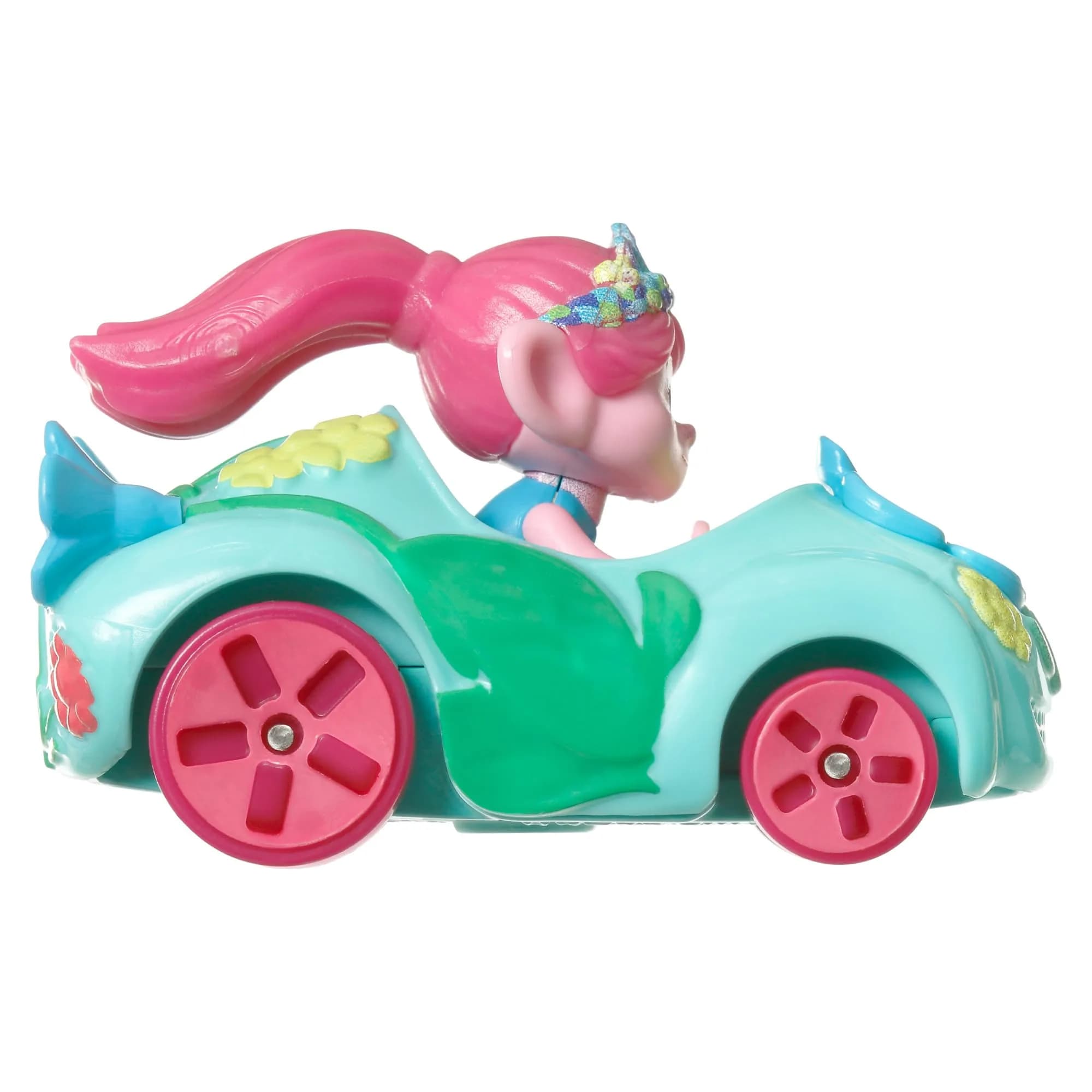 Hot Wheels RacerVerse Trolls Poppy Die-Cast Toy Car 1:64 Scale | ASTM-Tested for Ages 3+ - view 3