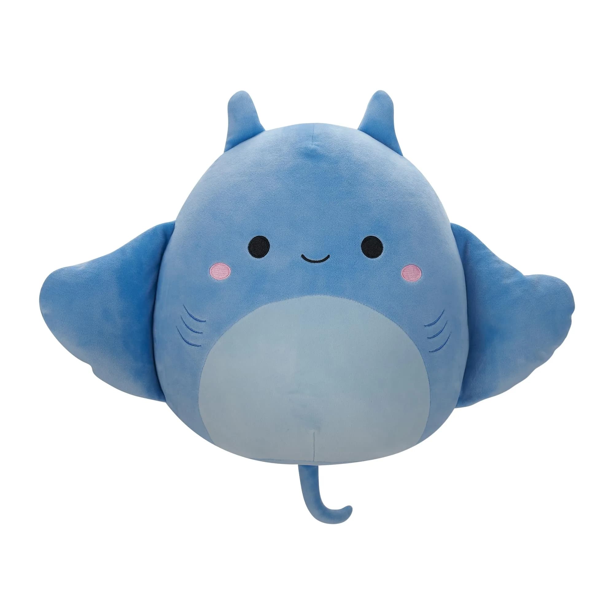Squishmallows 12-Inch Lux The Blue Manta Ray Plush | Ultra-Soft Collectible Toy for Kids & Adults