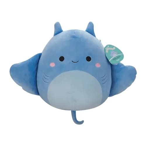 Squishmallows 12-Inch Lux The Blue Manta Ray Plush | Ultra-Soft Collectible Toy for Kids & Adults thumbnail 7